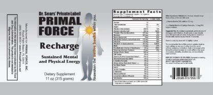 Ingredients label recharge